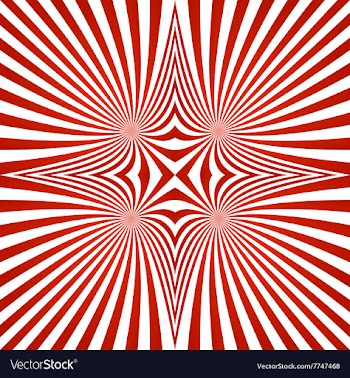 Red repeating swirl pattern background vector image