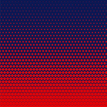 Red rhombus shape halftone background