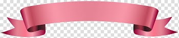 Red ribbon, Banner , Banner Pink transparent background PNG clipart