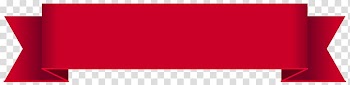 Red ribbon banner, Rectangle Brand Product, Banner transparent background PNG clipart