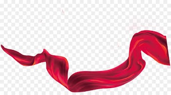 Red Ribbon - Big red satin 