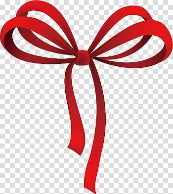 Red ribbon bowtie, Euclidean Ribbon Gift Greeting card, Red bow material transparent background PNG clipart