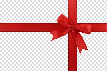 Red ribbon, Cross Red Ribbon transparent background PNG clipart
