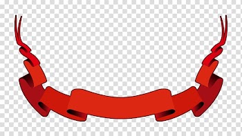 Red ribbon, Flying red ribbon transparent background PNG clipart
