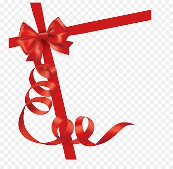 Red ribbon Gift card Royalty-free - Elegant holiday ribbons 