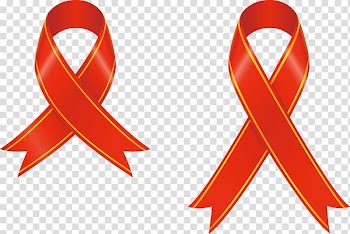 Red ribbon Gold, Ribbon transparent background PNG clipart