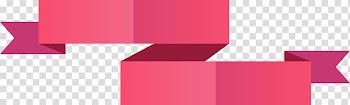 Red ribbon illustration, Brand, Fold red banner banner chart transparent background PNG clipart
