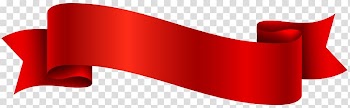 Red ribbon illustration, Red Product Design Graphics, Red Banner transparent background PNG clipart