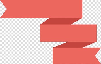 Red ribbon illustration, Red Text box Pattern, Red Geometry text box transparent background PNG clipart