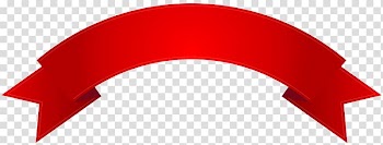 Red ribbon ilustration, Christmas Banner , Red Banner Deco transparent background PNG clipart
