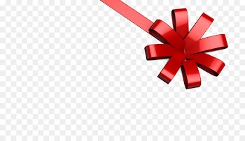 Red ribbon Image Bow tie Gift - ribbon 