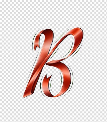 Red ribbon Lettering Font, ribbon transparent background PNG clipart