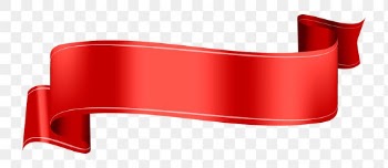 Red Ribbon PNG, transparent label banner… | Free stock illustration | High Resolution graphic