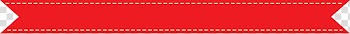 Red ribbon , Red, Red missing ribbon banner transparent background PNG clipart