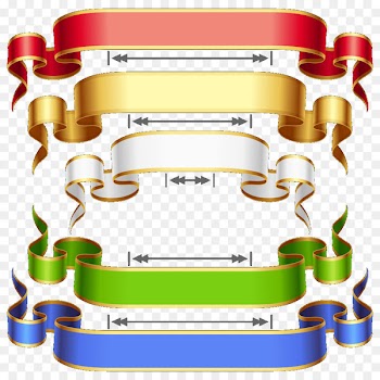 Red ribbon - Red Ribbon label vector image 
