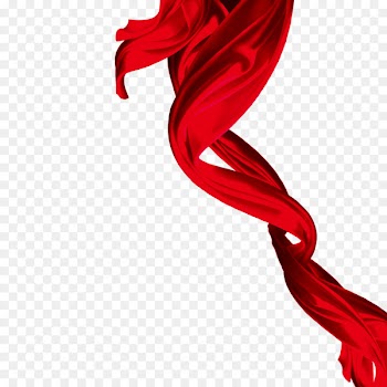 Red ribbon Red ribbon - Red ribbon ribbon material 