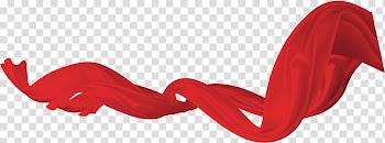 Red ribbon, Red Ribbon transparent background PNG clipart