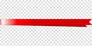 Red ribbon, Ribbon Bookmark, Red Ribbon transparent background PNG clipart