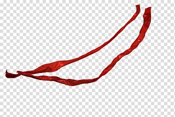 Red ribbon , ribbon transparent background PNG clipart