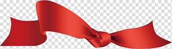 Red Ribbon Shoelace knot, Ribbon transparent background PNG clipart