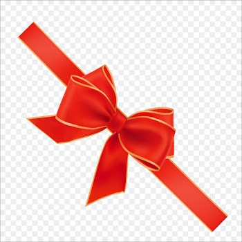 Red ribbon Sticker - ribbon 