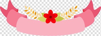, Red ribbon streamers transparent background PNG clipart