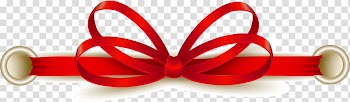 Red Ribbon, The red ribbon bow transparent background PNG clipart