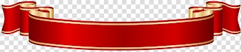 Red ribbon tie illustration, Red ribbon , ribbon transparent background PNG clipart