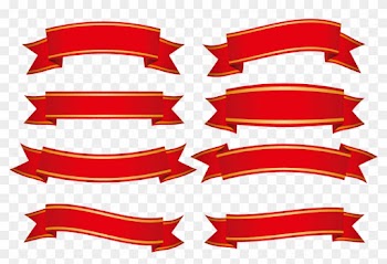 Red Ribbon Vector - Banner Vector Free Download