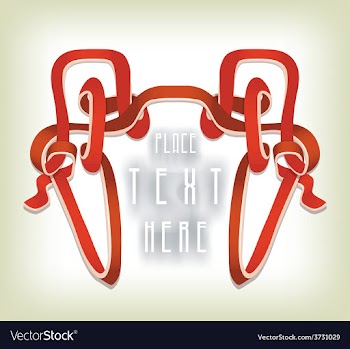 Red Ribbon vector image