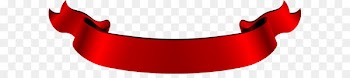 Red ribbon Web banner - A vintage red folding ribbon 