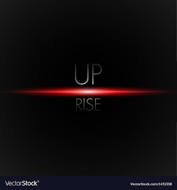  					Red rise vector image														