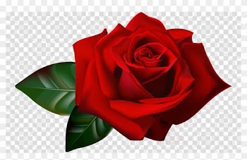 Red Rose Border Clipart Flower Garden Roses Clip Art - Red Roses Border Png