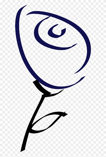 Red Rose Cartoon - Clip Art