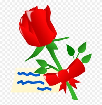 Red Rose Clip Art At Clker - Animated Red Rose Flowers