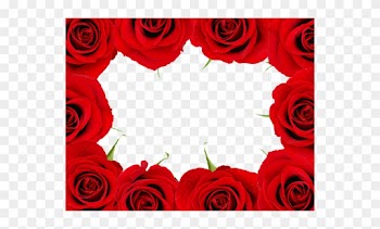 Red Rose Frame - Frame Of Red Roses
