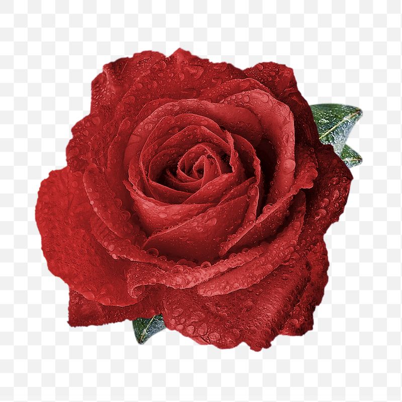 Red rose png flower sticker, | Free PNG - rawpixel