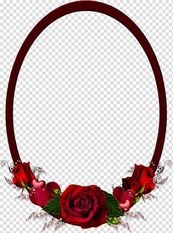 Red rose wreath illustration, Cut flowers Garden roses Rose garden, rose frame transparent background PNG clipart
