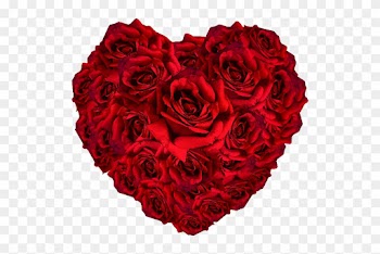 Red Roses Heart Png - Red Roses Transparent Png