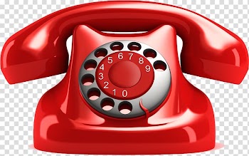 Red rotary phone illustration, Telephone call Telephone number Telephone line Ringing, others transparent background PNG clipart