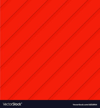 Red seamless 3d diagonal stripe pattern background vector image