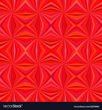 Red seamless abstract hypnotic swirl stripe vector image