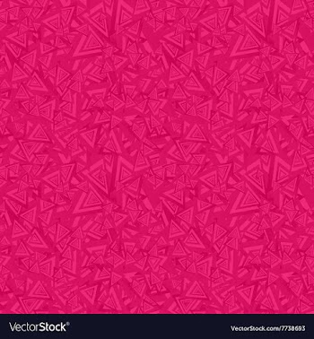 Red seamless triangle pattern background vector image