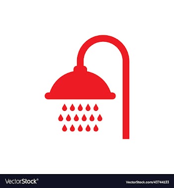 red shower icon