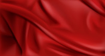 Red silk folded fabric background, luxury textile Free Vector