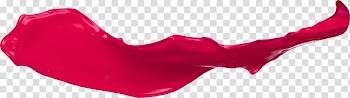 Red Silk Pongee Textile, Red ribbon transparent background PNG clipart
