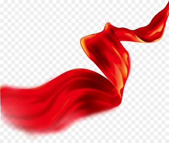 Red Silk Ribbon - Red satin 