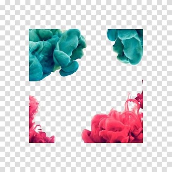 Red smoke border transparent background PNG clipart
