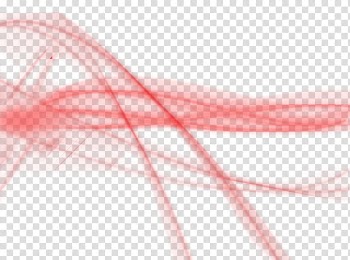 Red smoke line transparent background PNG clipart