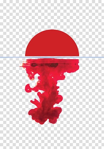 Red smoke transparent background PNG clipart